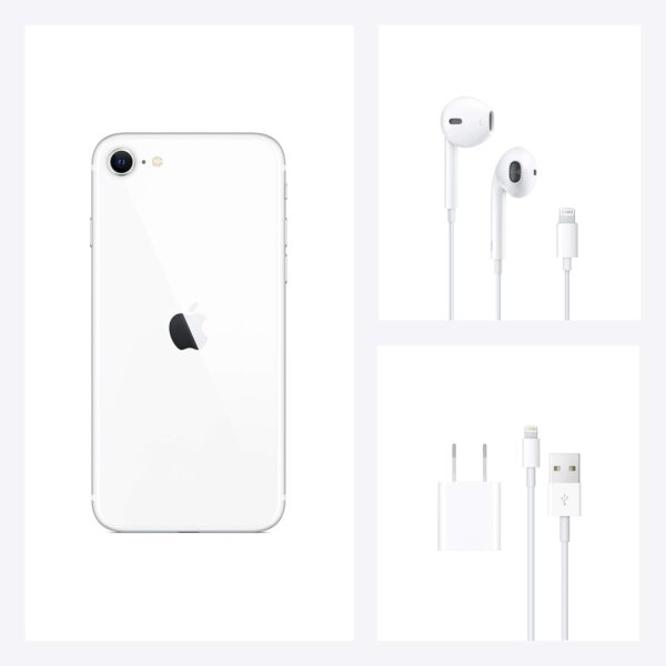 New Simple Mobile Prepaid - Apple iPhone SE (128GB) - White [Locked to Carrier - Simple Mobile] - Image 5